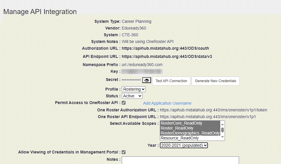 CTE 360 config