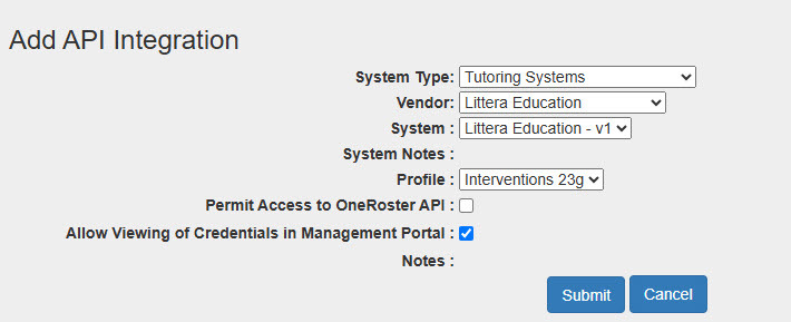 Littera API