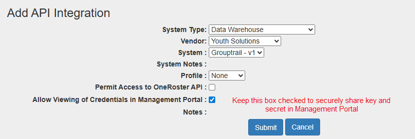 Add API Steps